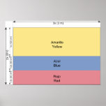 Colombia (Construction Sheet), Colombia Print