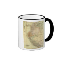 Colombia, Ecuador, Peru, Panama 3 Mugs