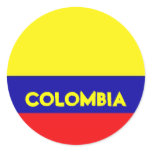 Colombia Flag stickers