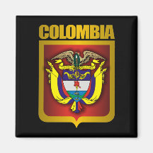"Colombia Gold" Fridge Magnet