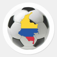 Colombia national team round stickers