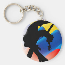 Colombia Salsa Keychains