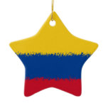 Colombian Flag Christmas Ornament