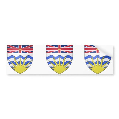 Colombie Britannique, Canada Bumper Sticker by bestflag
