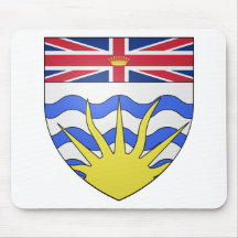 Colombie Britannique, Canada Mouse Pads