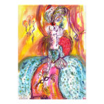 COLOMBINA/BOULE MASCARADE DE MARDI GRAS FAIRE-PARTS