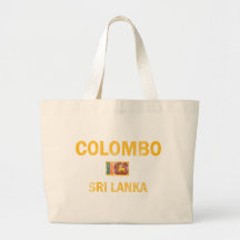Colombo Sri Lanka designs Canvas Bag