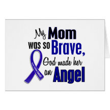 Colon Cancer ANGEL 1 Mom Card