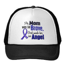 Colon Cancer ANGEL 1 Mom Mesh Hat
