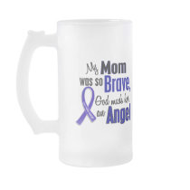 Colon Cancer ANGEL 1 Mom Coffee Mug
