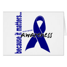 Colon Cancer Awareness Greeting Card