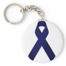 Colon Cancer Awareness Keychains