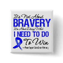 Colon Cancer Battle Pins