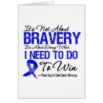 Colon Cancer Battle Greeting Card