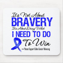 Colon Cancer Battle Mouse Mats