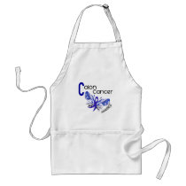 Colon Cancer BUTTERFLY 3 Apron