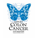 Colon Cancer Butterfly t-shirts