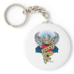 Colon Cancer Dagger Keychain
