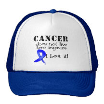 Colon Cancer Does Not Live Here Anymore Mesh Hats