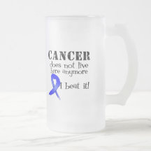 Colon Cancer Does Not Live Here Anymore Coffee Mugs