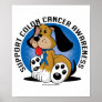 Colon Cancer Dog Poster