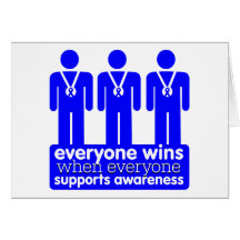 Colon Cancer Everyone Wins With Awareness Card
