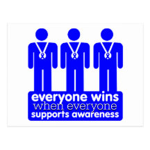 Colon Cancer Everyone Wins With Awareness Post Card