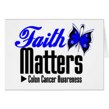 Colon Cancer FAITH MATTERS Card