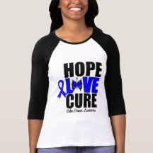 Colon Cancer Hope Love Cure Shirts