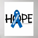 Colon Cancer Hope Print