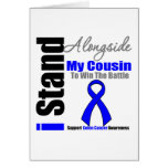 Colon Cancer I Stand Alongside My Cousin.ufo Card