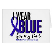 Colon Cancer I Wear Blue For My Dad 10