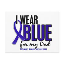 Colon Cancer I Wear Blue For My Dad 10
