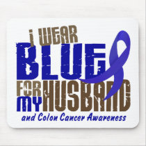 Colon Cancer I WEAR BLUE FOR MY HUSBAND 6.3
