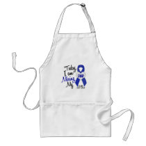 Colon Cancer MISSING MY DAD Apron