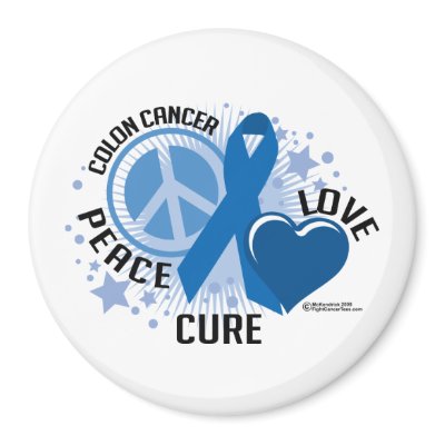 Colon Cancer PLC Fridge Magnets by fightcancertees