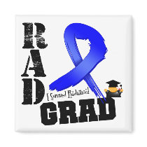 Colon Cancer Radiation Therapy RAD Grad Fridge Magnet
