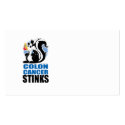 Colon Cancer Stinks business cards