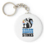 Colon Cancer Stinks Keychain