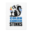 Colon Cancer Stinks postcards