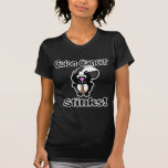 Colon Cancer Stinks Skunk Awareness Design Tees