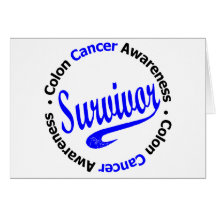 Colon Cancer Survivor Card