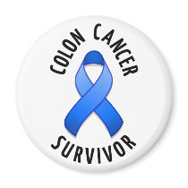 Colon Cancer Survivor Magnet