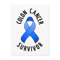 Colon Cancer Survivor Postcard