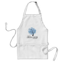 Colon Cancer Tree Apron