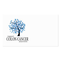 Colon Cancer Tree Business Card