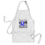 Colon Cancer Typographic Faith Love Hope Apron