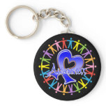 Colon Cancer Unite in Awareness Keychain