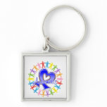 Colon Cancer Unite in Awareness Keychains