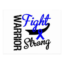 Colon Cancer Warrior Post Card